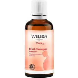 Weleda Schwangerschafts-und-Babypflege SchwangerschaftspflegeSanfte Massagen fördern die Durchwärmung und  lindern so SpannungsgefühleBrust-Massageöl 50 ml (252,80 € / 1 l)
