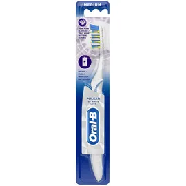 Oral-B Manuell Pulsar 3D weiße Luxe Zahnbürste mit Batterie, 40 g