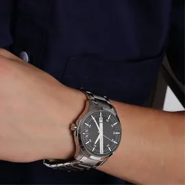 Armani Exchange Hampton Edelstahl 46 mm AX2103