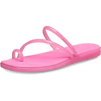 Crocs,Damen,Miami Jelly Toe Loop Sandal,Rosa Limonadengelee,37-38 - 37/38 EU