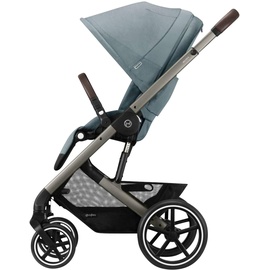 Cybex Balios S Lux Taupe Frame sky blue