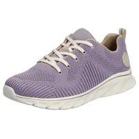 Rieker Sneaker Stoff Halbschuh 54022 lila 38 EU - 38 EU