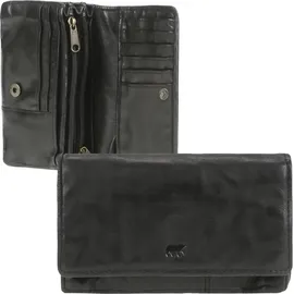 Bear Design Antic Damen Geldbörse Portemonnaie schwarz