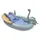 Swim Essentials Abenteuer Pool Planschbecken 210 x 150 cm (Mulitcolored Dino)