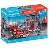 PLAYMOBIL Action Heroes 71603 Feuerwehr-Megaset mit Figuren + Zubehör NEU & OVP