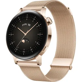 Huawei Watch GT 3 Elegant 42 mm light gold milanese