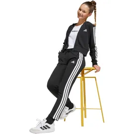 adidas Essentials Reißverschlusspullover Black / White 128