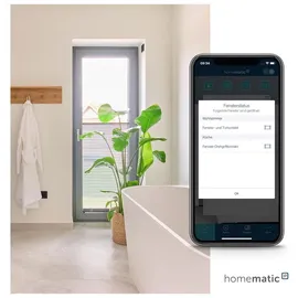 eQ-3 Homematic IP Tür- und Fensterkontakt optisch anthrazit HmIP-SWDO-A