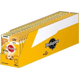 PEDIGREE Junior mit Huhn und Reis in Gelee 24 x 100 g