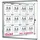 Master of Boards Schaukasten Innen Premium 94 x 98 cm 12 x A4
