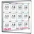 Master of Boards Schaukasten Innen Premium 94 x 98 cm 12 x A4
