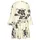 LASCANA Blusenkleid Blumenprint Schwarz/Creme 48/50
