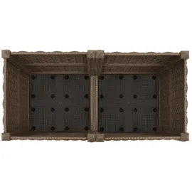 vidaXL Hochbeet 80 x 40 x 38 cm Braun