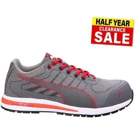 Puma Xelerate Knit Low S1P HRO SRC grey/red 39