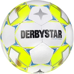 DERBYSTAR Ball Futsal Apus Light v23, weiss gelb rot, 4