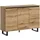 xonox.home Sideboard Tomasa 120 x 84 cm Schwarz
