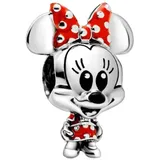 Pandora Minnie Maus Rot Silber 798880C02