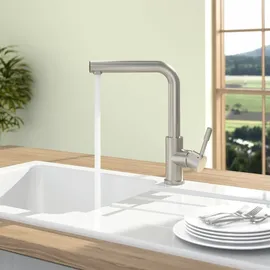 Villeroy & Boch Modern Steel Niederdruck edelstahl massiv 966811LC