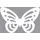 Rayher Silhouetten-Stanzer Schmetterling 4,6 x 3 cm
