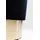 Kare Hocker Cherry Polyester 35 x 42 x 35 cm Schwarz/Gold