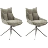 MCA Furniture MCA Stuhl Parker Stoff Braun Cappuccino