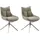 MCA Furniture MCA Stuhl Parker Stoff Braun Cappuccino