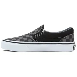 Vans Classic Slip-on Checkerboard Black / Pewter 31 1/2