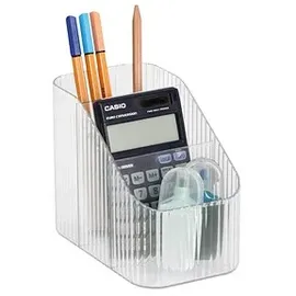 Zeller Schreibtisch-Organizer Kunststoff transparent 3 St.