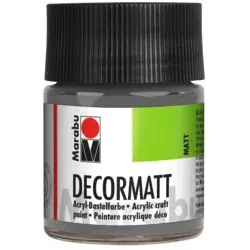 MARABU Decormatt Acryl hellgrau 1401 05 278 50ml