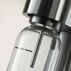 WMF Flasche für Wassersprudler silber/transparent