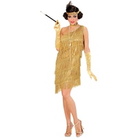 Widmann - Charleston Kleid 20er Jahre inkl. 20er Jahre Accessoires, Flapper, Faschingskostüme, Karneval