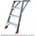 ASC Group ASC Anstellleiter mit Wandabstand 5 Stufen und 3,25m Arbeitshöhe