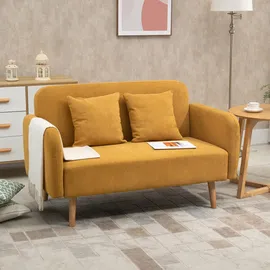 Homcom Sofa, Doppelsofa, LxBxH: 130 x 70 x 80 cm, - Couches, Sofas