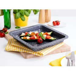 CHG Auflaufform QUADRO Granito antihaftbeschichtet
