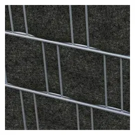 zaun|zu® Sichtschutzstreifen 26 m Schwarzgrau Vlies