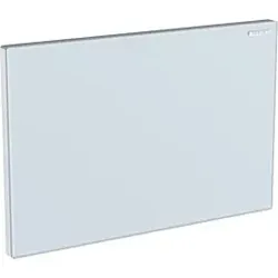 Geberit Sigma Abdeckplatte 115766SI1 Glas weiß, Zinkdruckguss