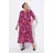 Ulla Popken Maxikleid A-Linie Paisley Schwarz 46/48