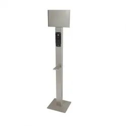 Blanc HYGIENIC Bodenständer Edelstahl +Infotafel +prof. Hygieneplan (OHNE SPENDER)