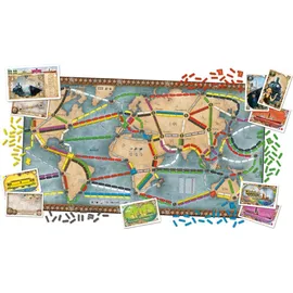 Days of Wonder Zug um Zug Weltreise