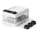 fudajo Vollautomatischer Flächenbrüter für 24 Eier 80 W