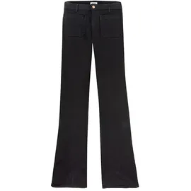 Wrangler Flare Flared Hosen Schwarz 29 34