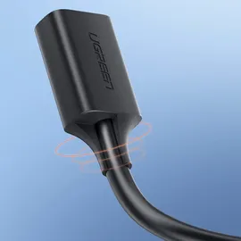 UGREEN USB 3.0 Verlängerungskabel, 50 cm, schwarz
