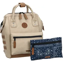 Cabaia Adventurer Vegan Nubuck Small  in Ardenne (12 Liter), Rucksack / Backpack - Beige