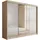 altdecor Schiebetürenschrank VESLI 250 x 215 x 61 cm Beige