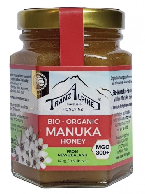 TranzAlpine Manuka-Honig MGO 300 (140g)