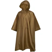Brandit Textil Ripstop Poncho Unisex Braun Einheitsgröße
