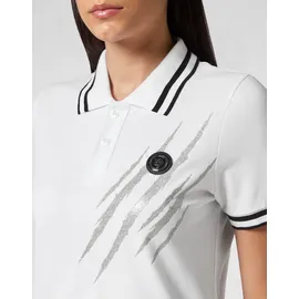 Plein Sport Poloshirt Scratch schwarz | weiß XS