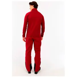 Protest Sweatshirt 1/4 Zip Velvet Red S