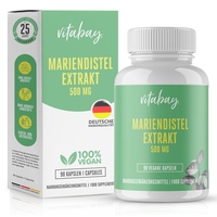 Vitabay Mariendistel Extrakt 500 mg 90 St Kapseln