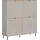 Home Affaire Highboard RAITA 124 x 135 x 40 cm Beige